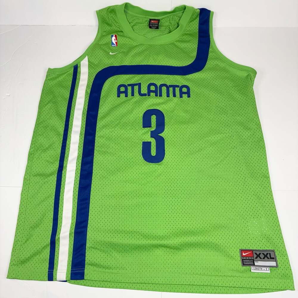 Nike Men Atlanta Hawks Shareef Abdur-Rahim #3 Jersey XXL